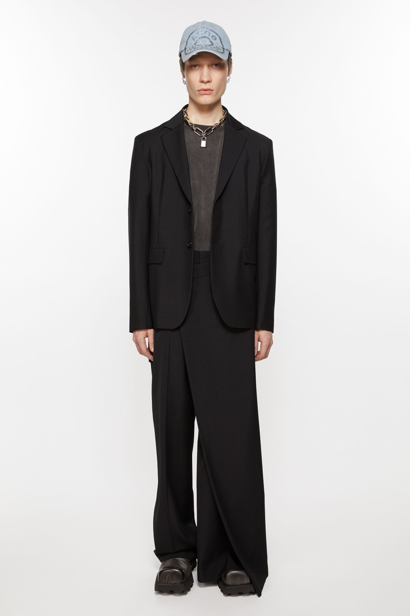 Acne Studios Wrap over trousers - Black outlook