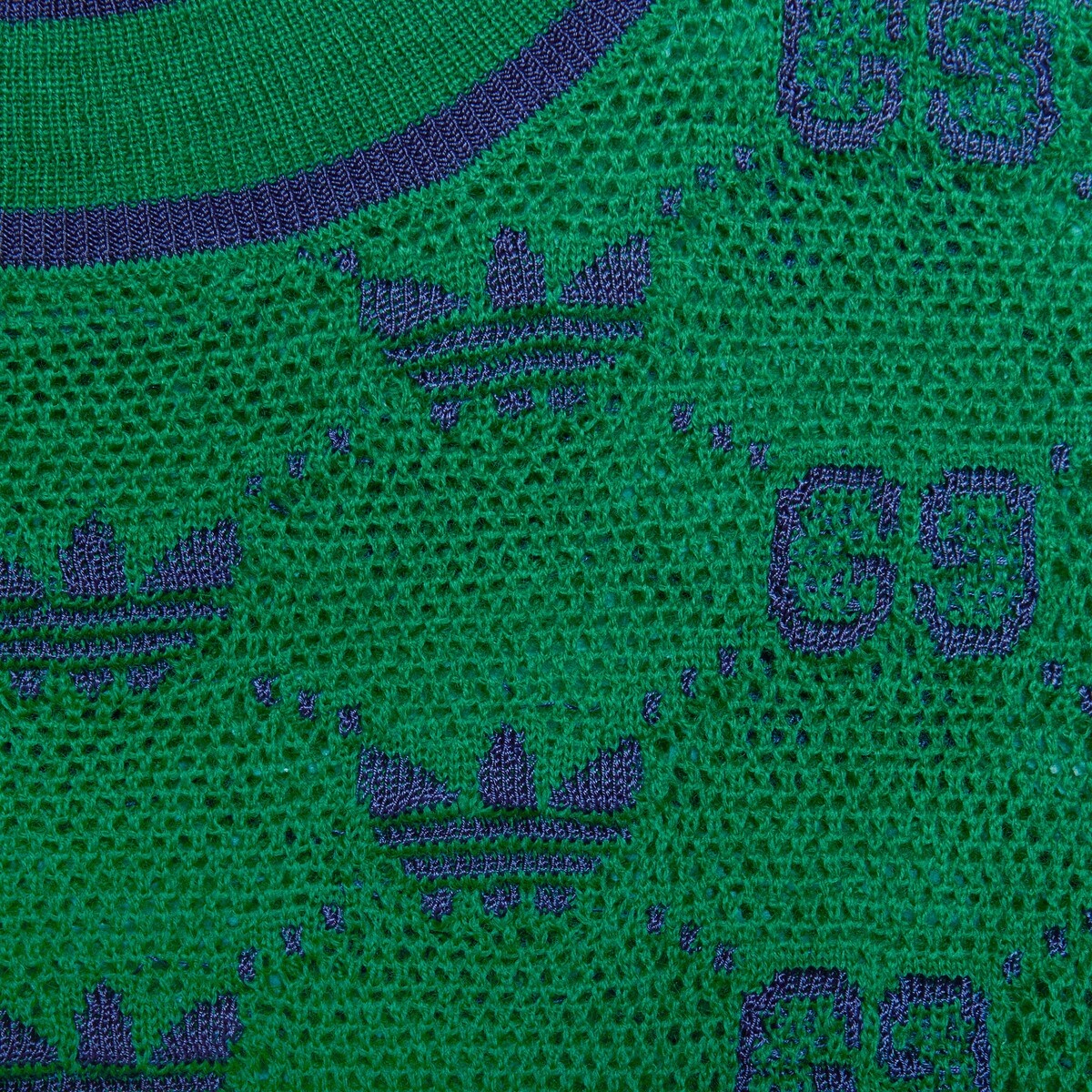 adidas x Gucci wool jacquard sweater - 5