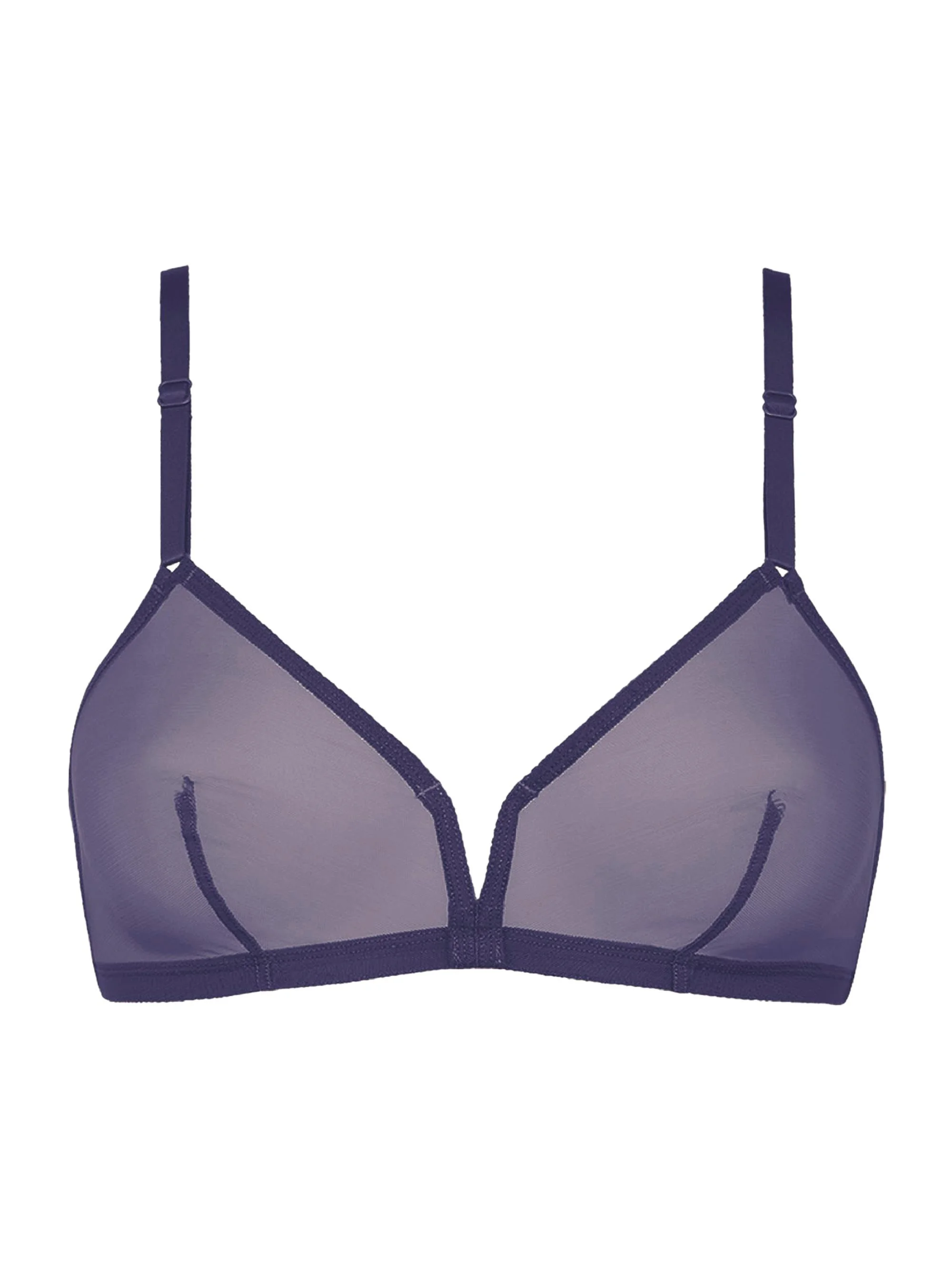 Women's Providence Mesh Triangle Bra - Gres - 1