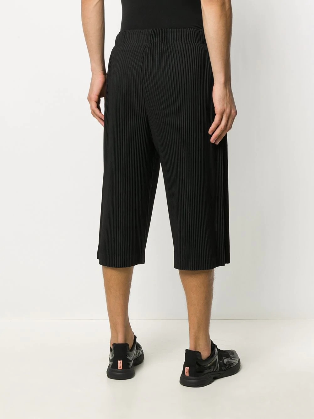 ribbed cropped trousers - 4