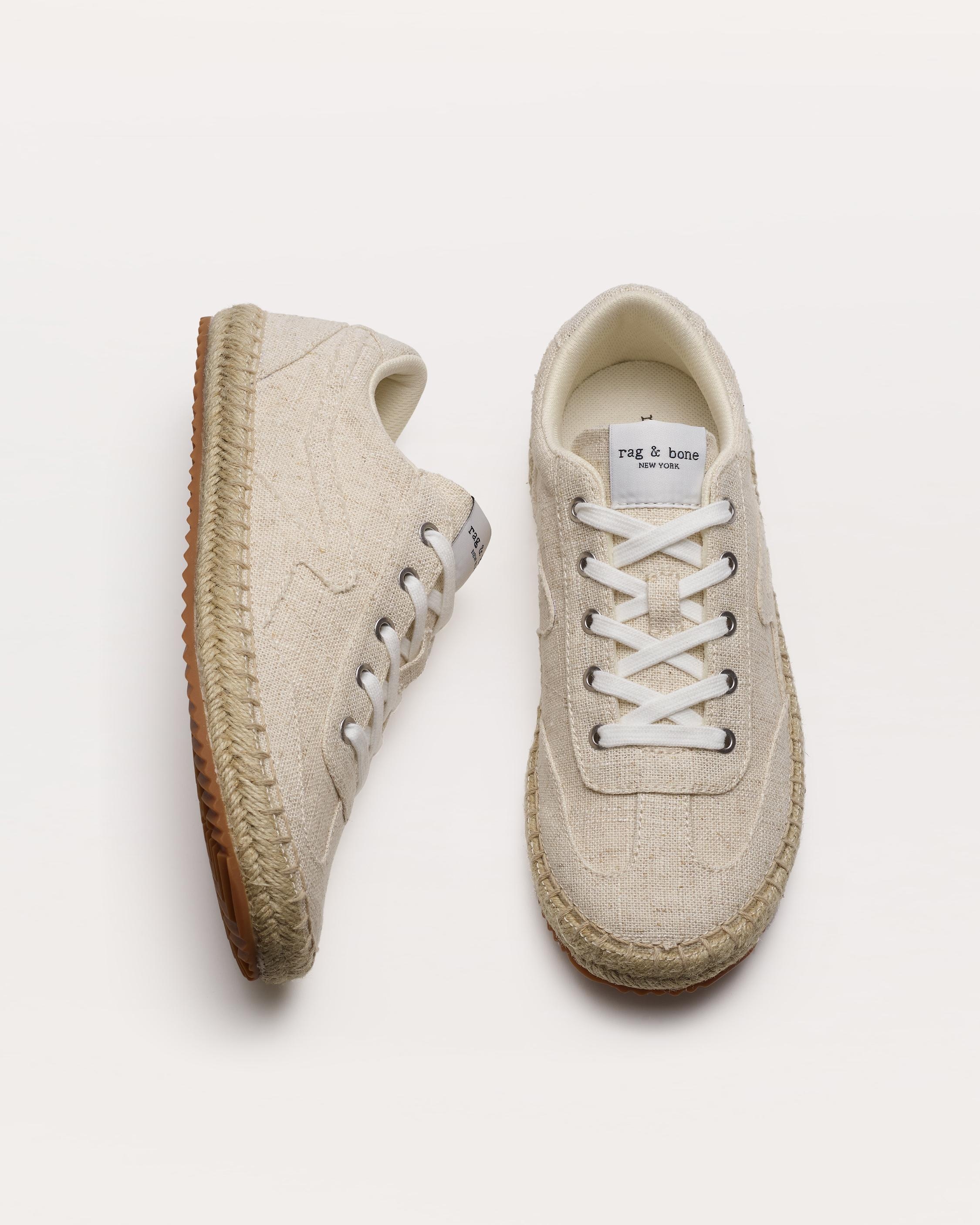 Retro Espadrille Sneakers
Linen Canvas - 5