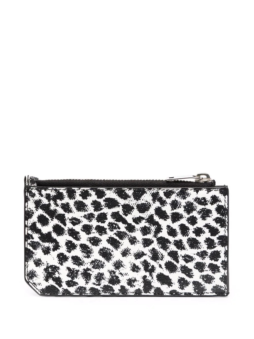 leopard-print leathet wallet - 2