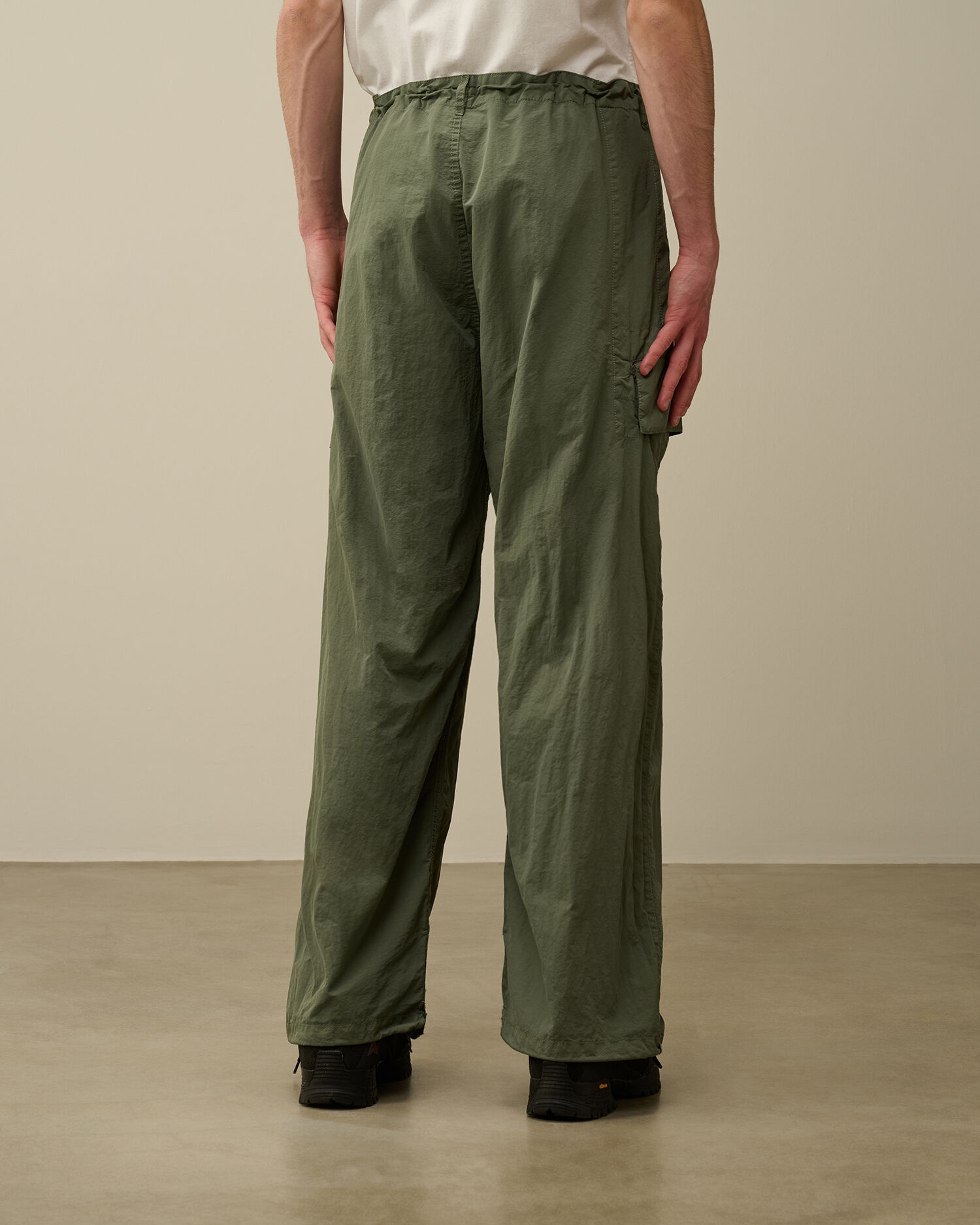 C.P. Company Flatt Nylon Oversized Cargo Pants | REVERSIBLE