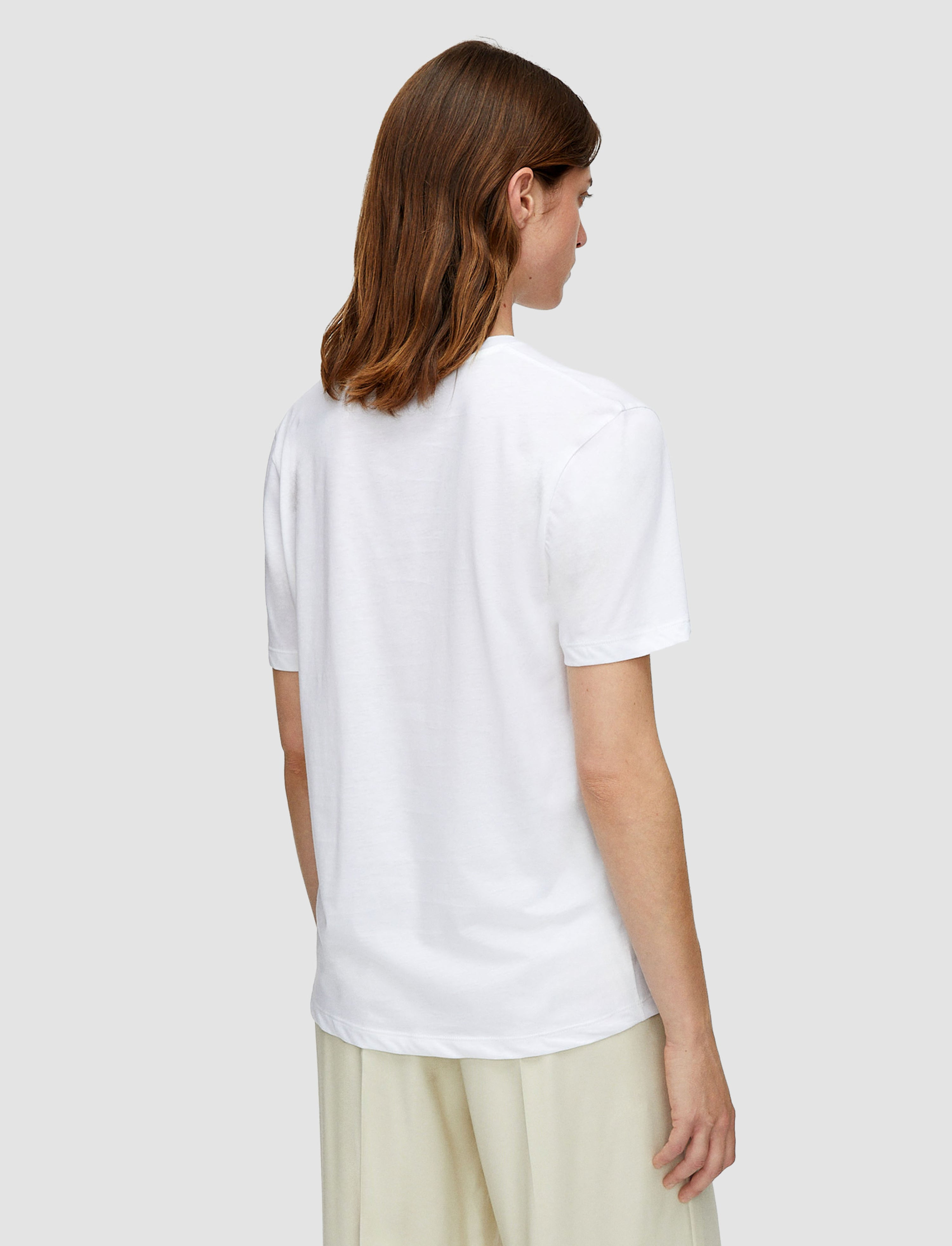 Cotton Silk Jersey T-Shirt - 3