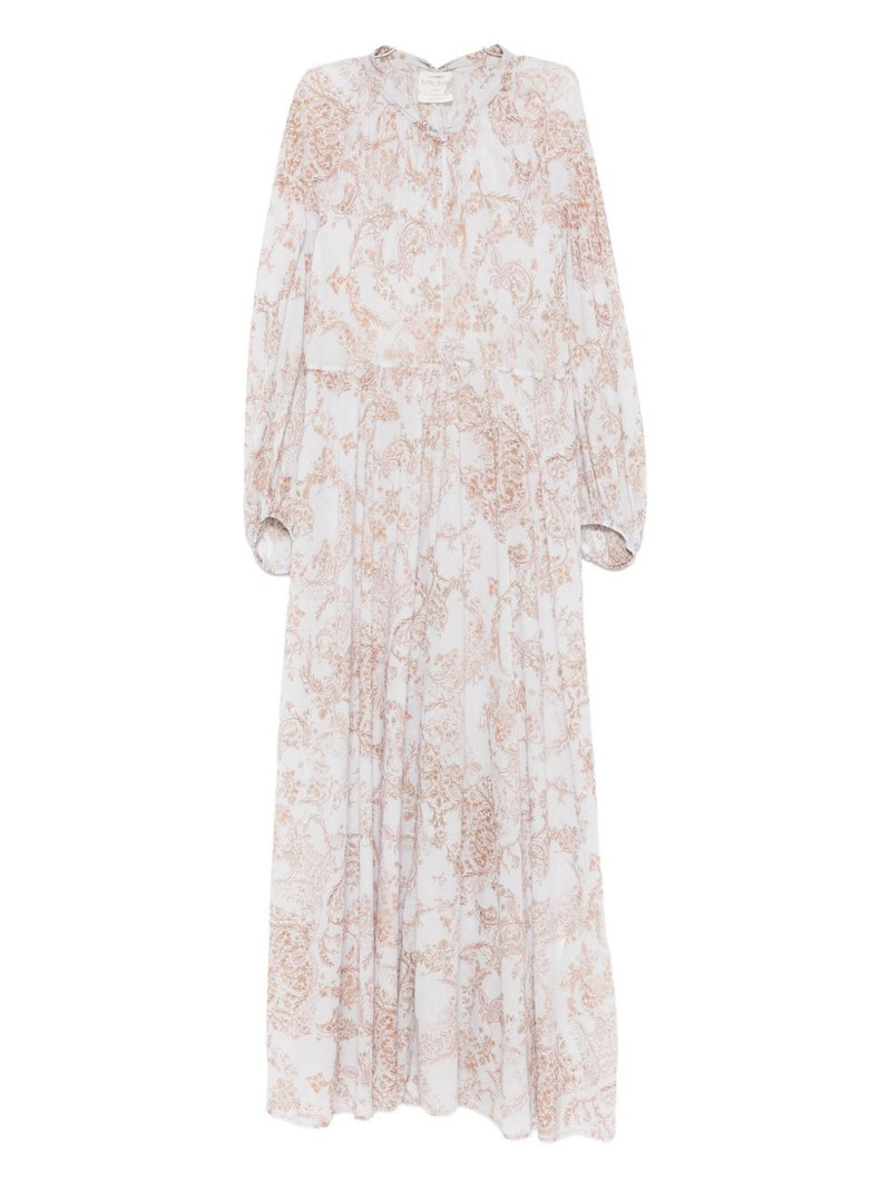 floral-print maxi dress 1