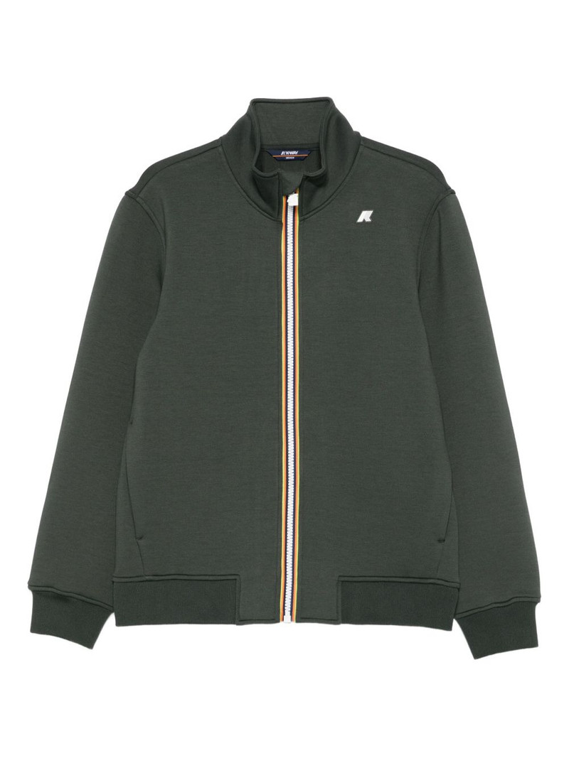 zip-fastening high-neck sweater 1