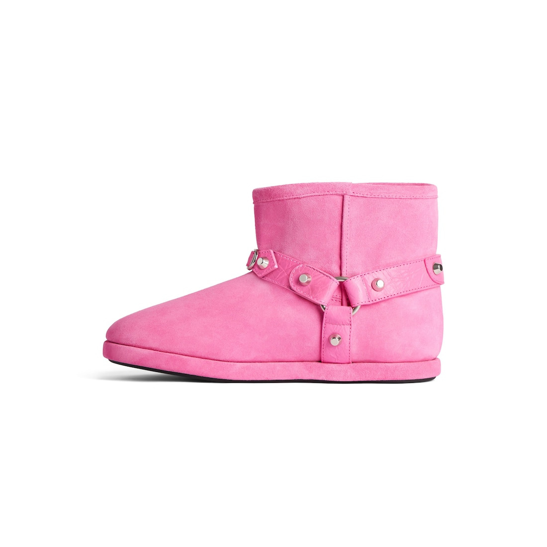 Women's Alaska Soft Bootie in Dark Pink - 4