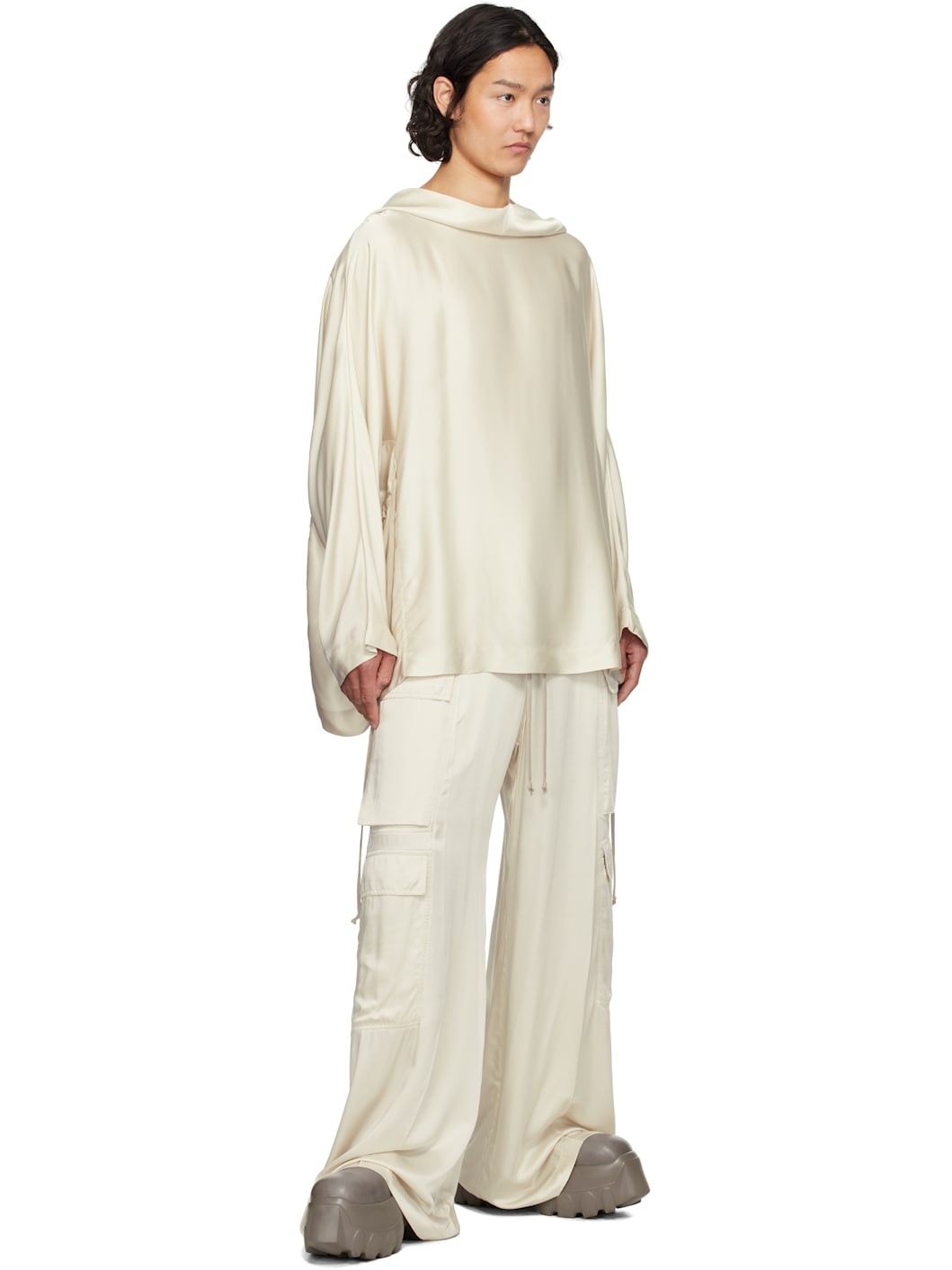 Off-White Hollywood Hooded Tunic Hoodie - 5