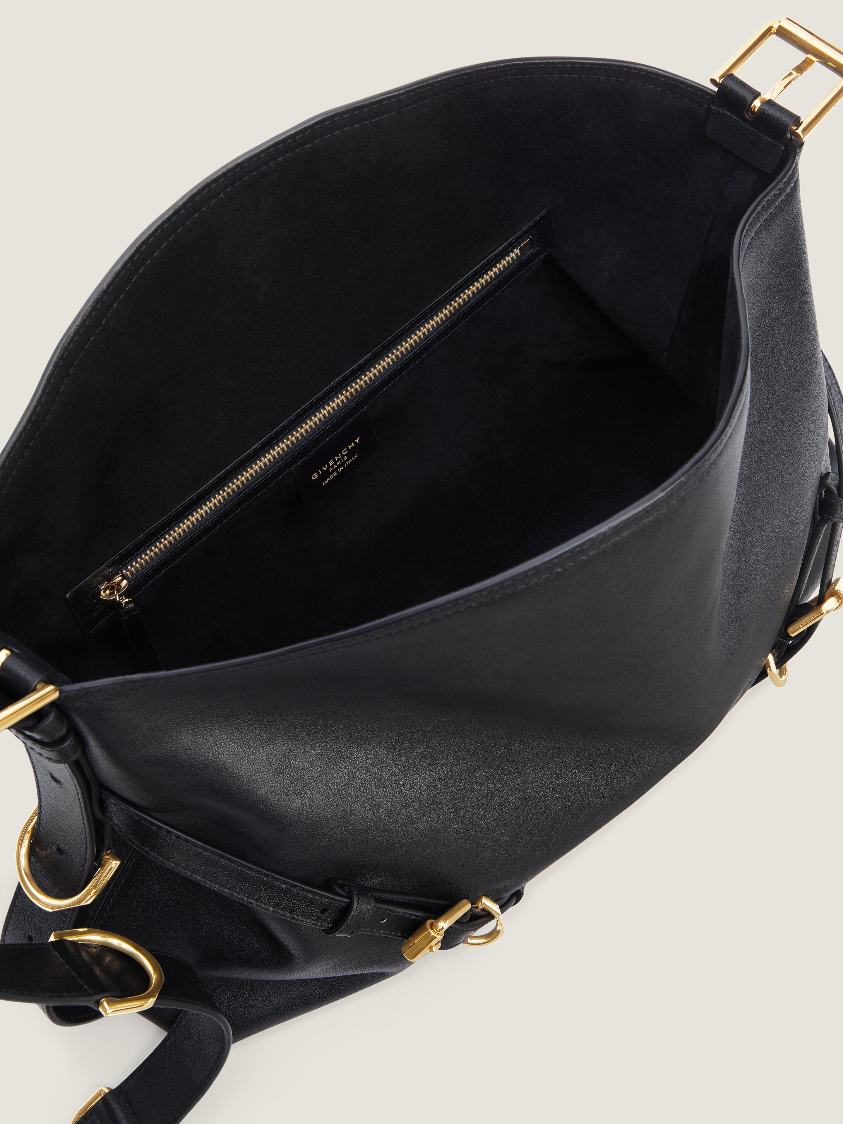 MEDIUM VOYOU BAG IN SHINY LEATHER - 5