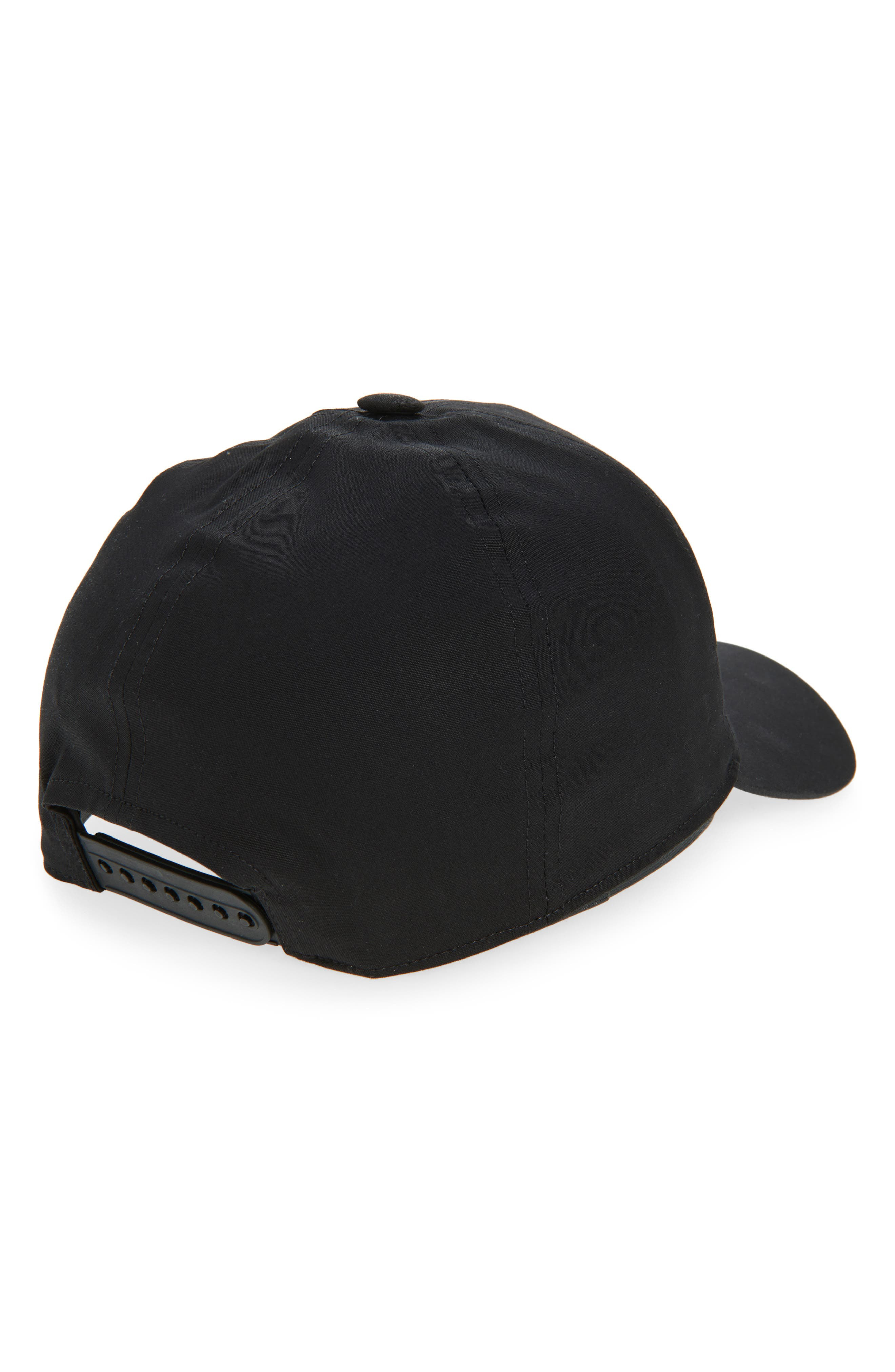 Rick Owens Logo Embroidered Snapback Baseball Cap in Black/Pearl at Nordstrom - 2