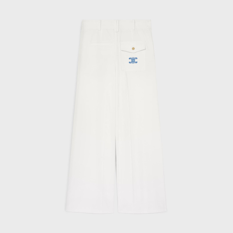 CELINE trousers IN cotton twill outlook