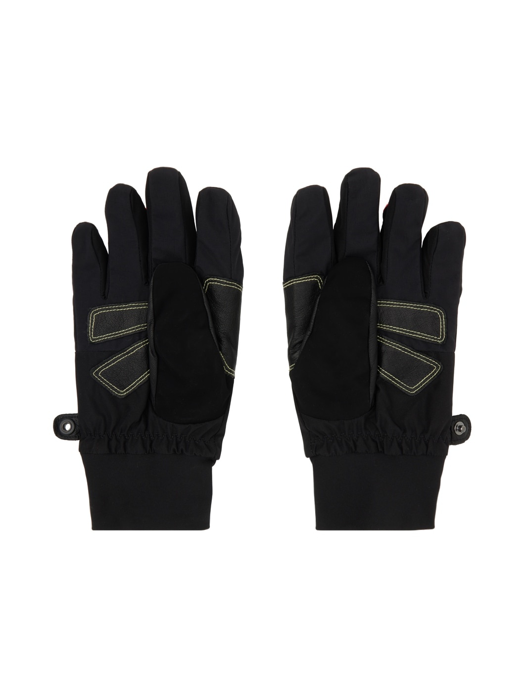 Black Alpine Gloves - 2