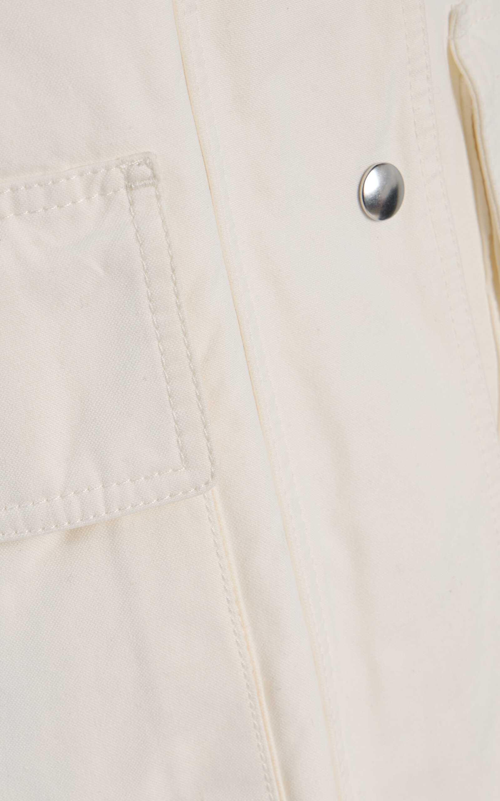 Elodianna Cotton Drill Utility Jacket white - 6