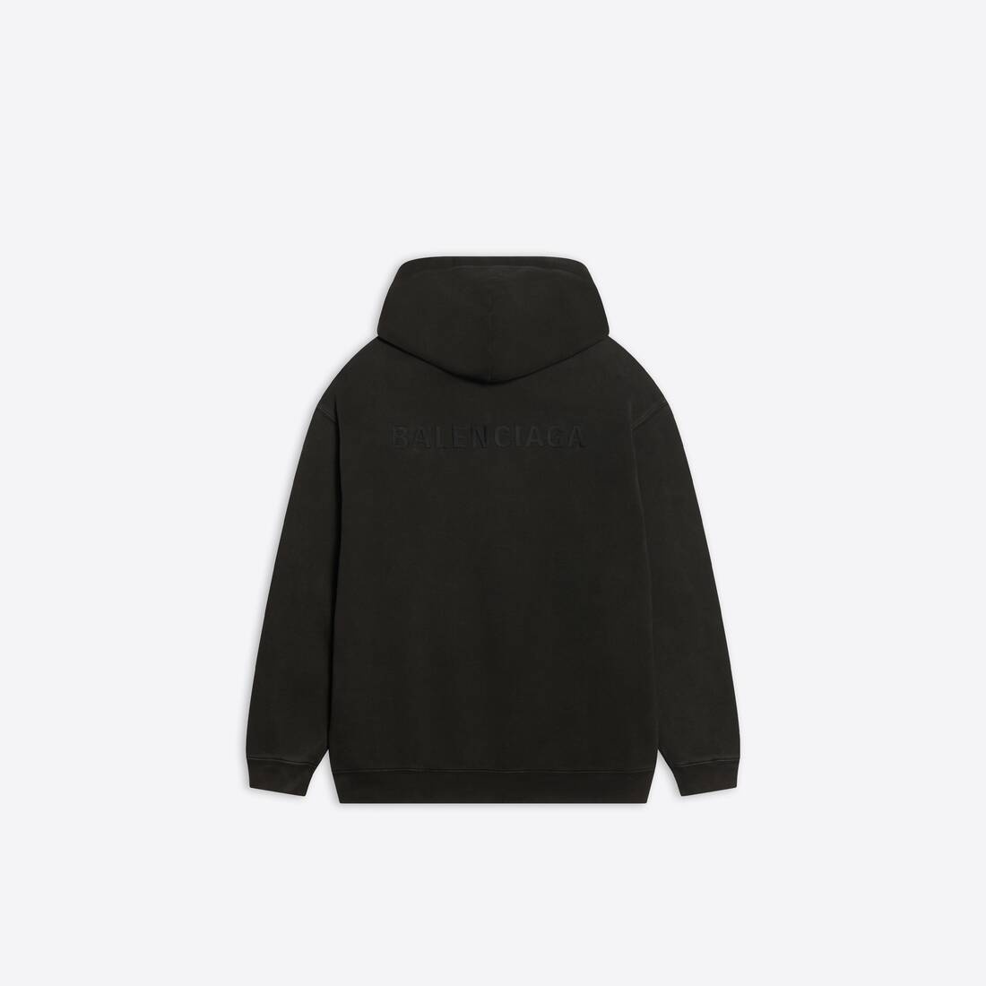 Men's Logo Hoodie Medium Fit in Black - 2