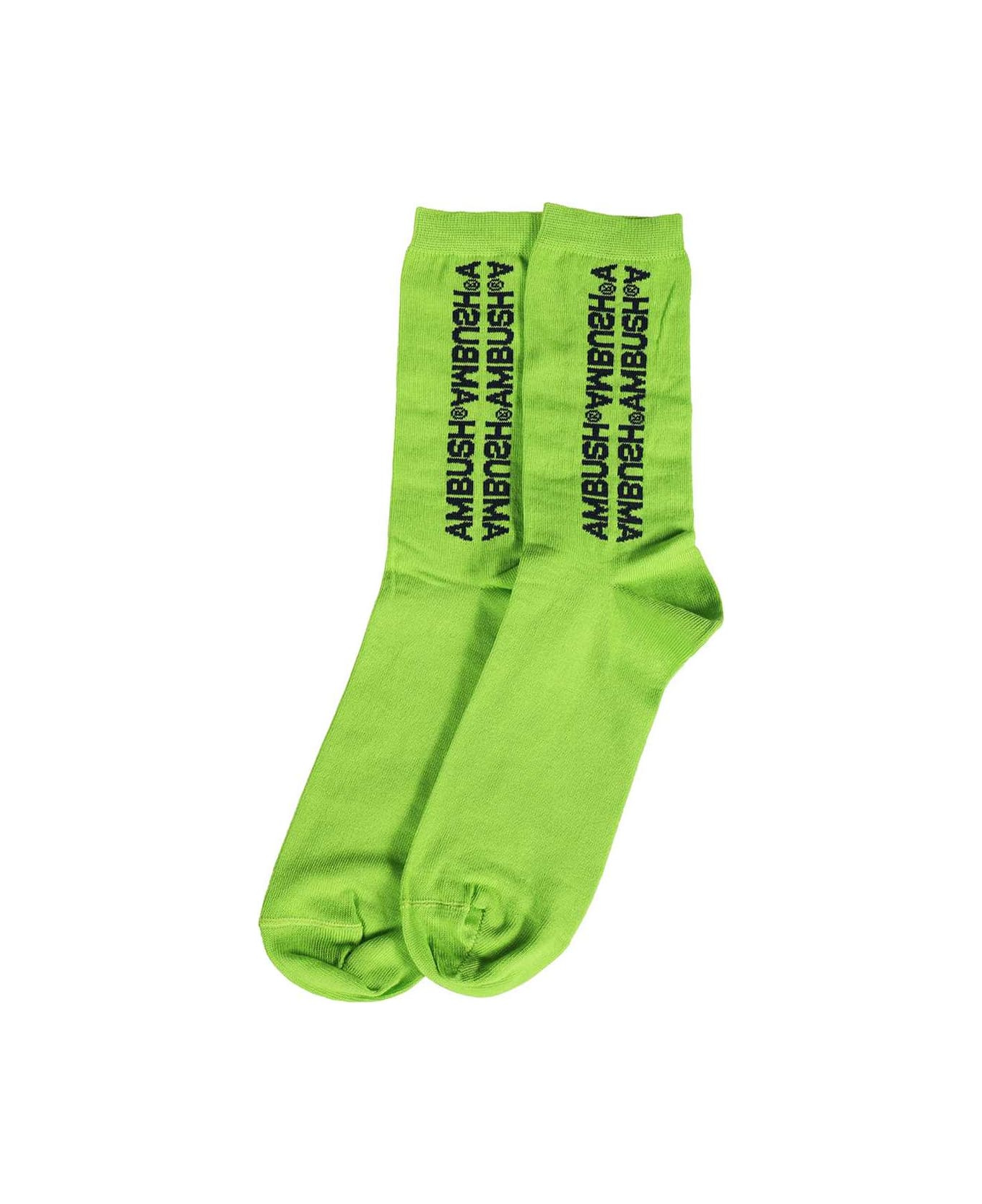 Logo Cotton Blend Socks - 1