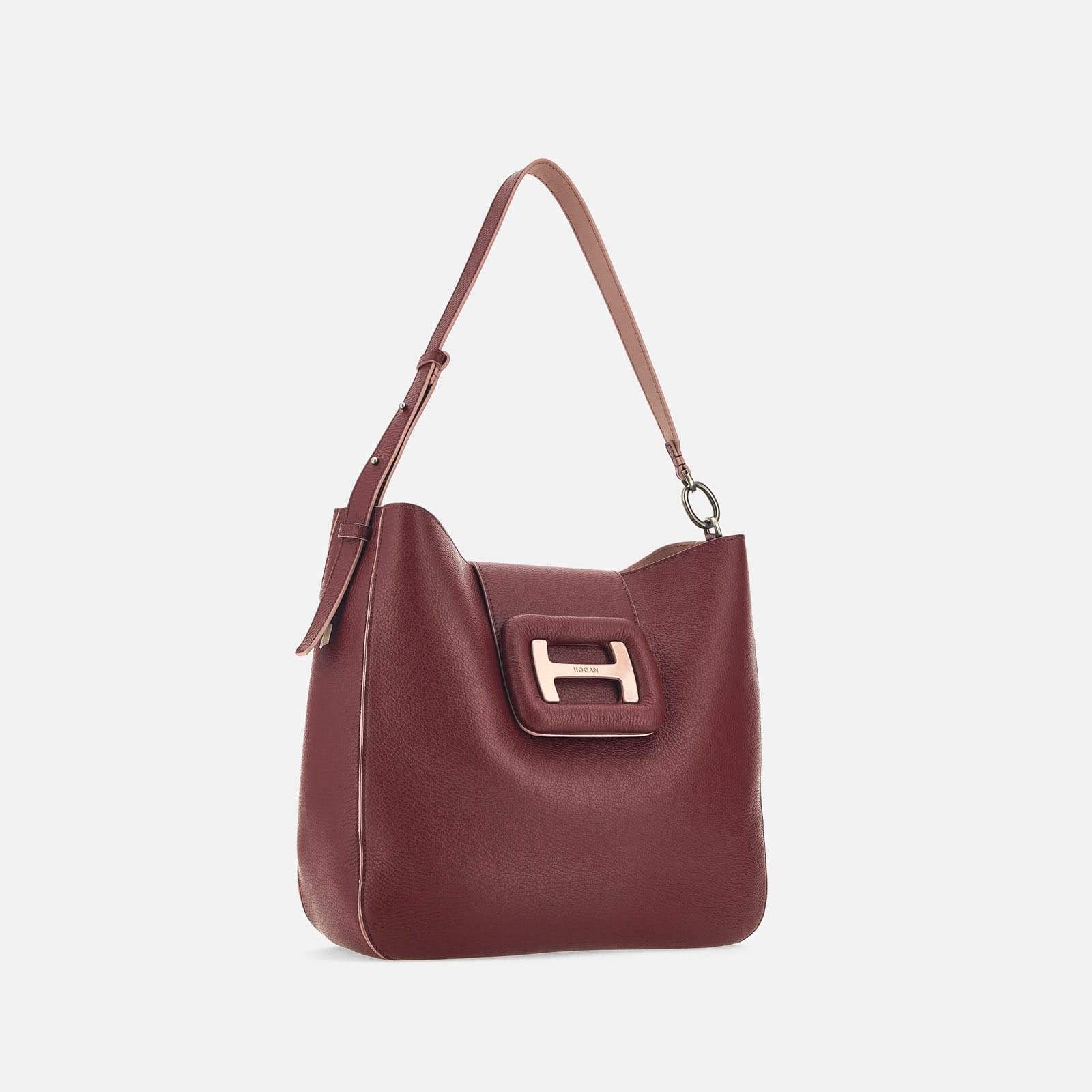 Hogan H-Bag Bucket Bag Burgundy - 3