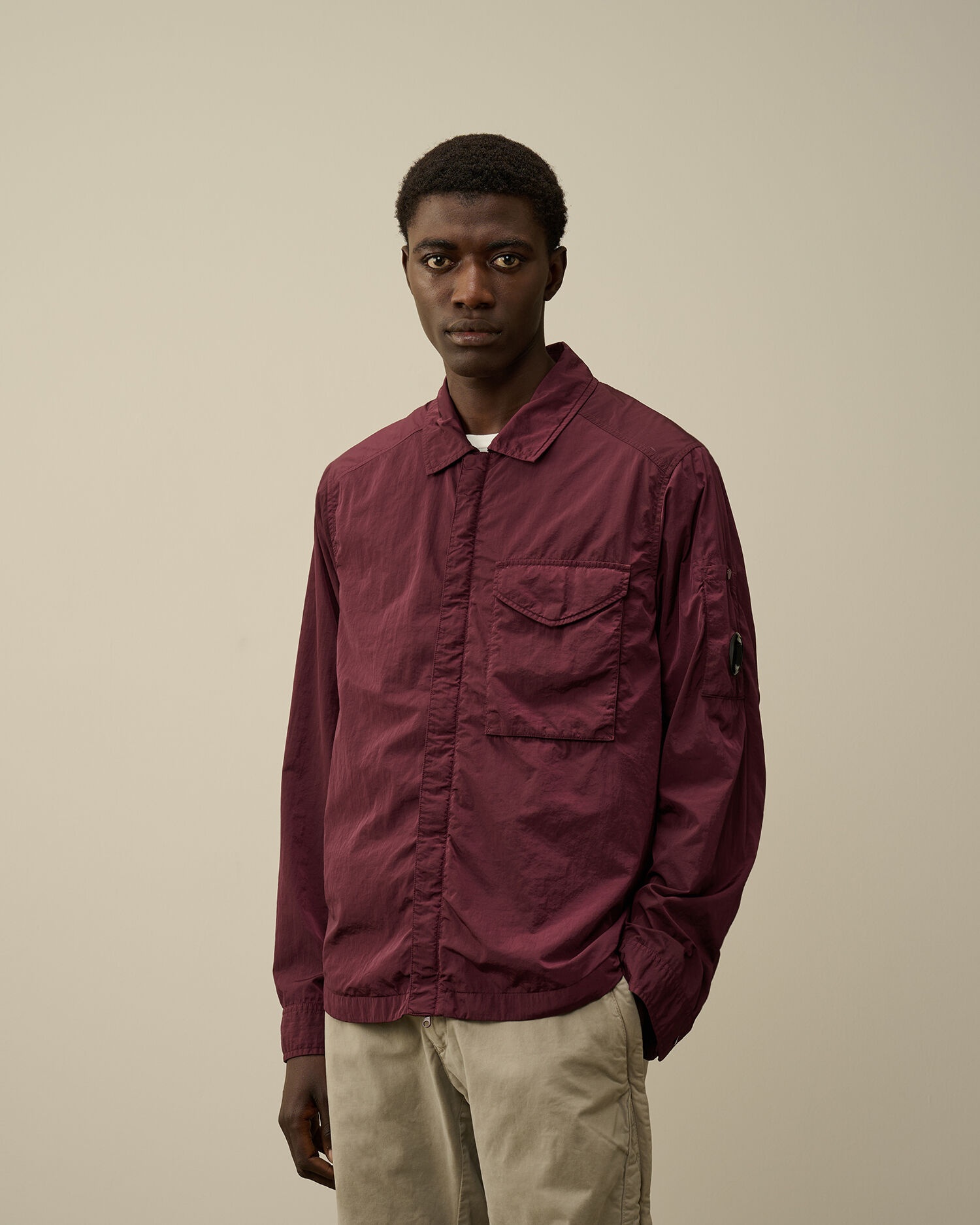 Cp company lens overshirt best sale