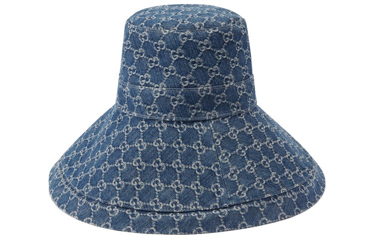 Gucci Eco Washed-Denim Bucket Hat 'Blue' 631958-3HAAH-4900 - 3