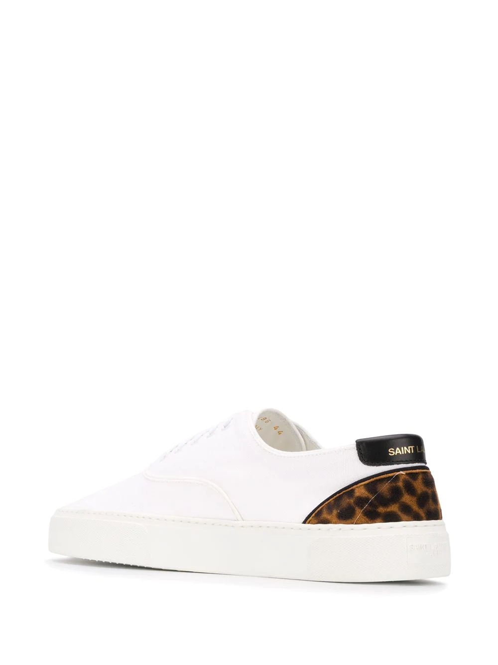 Venice leopard detail low-top sneakers - 3