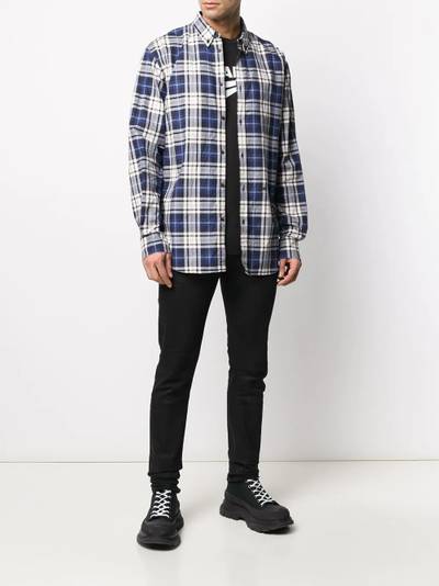 DSQUARED2 check-pattern long-sleeve shirt outlook