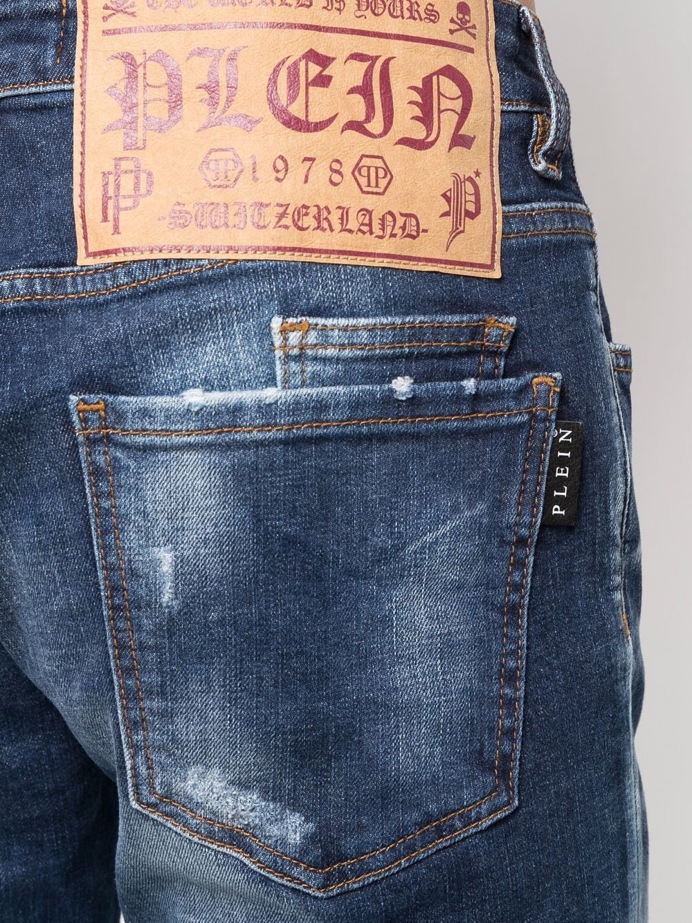 mid-rise slim-fit jeans - 5