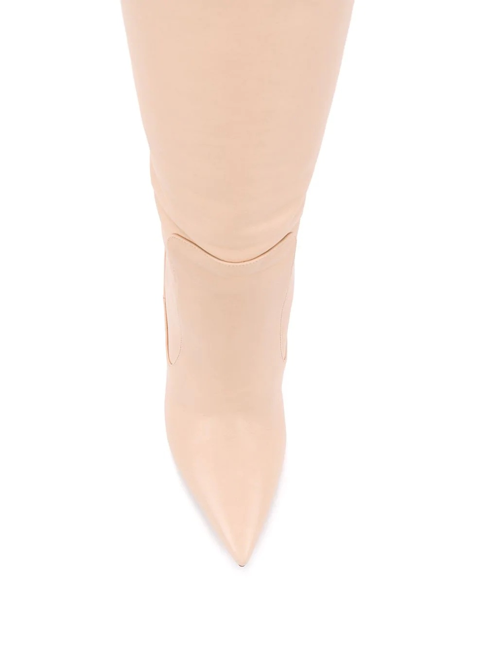 thigh-length 140mm stiletto boots - 4