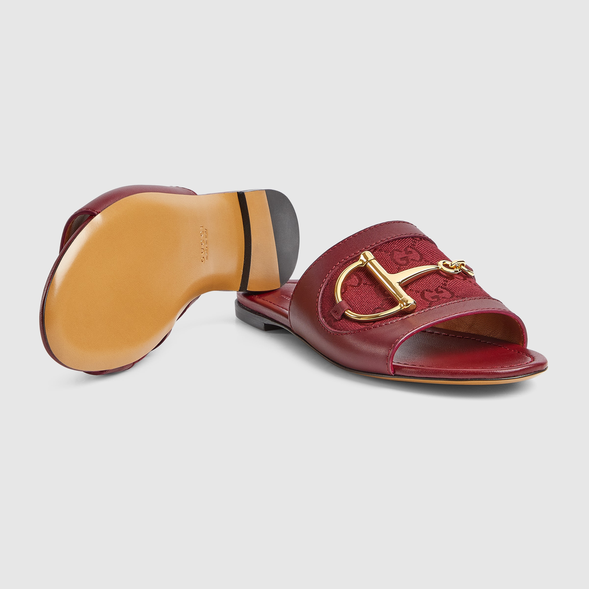 Women's slide sandal with Horsebit - 5