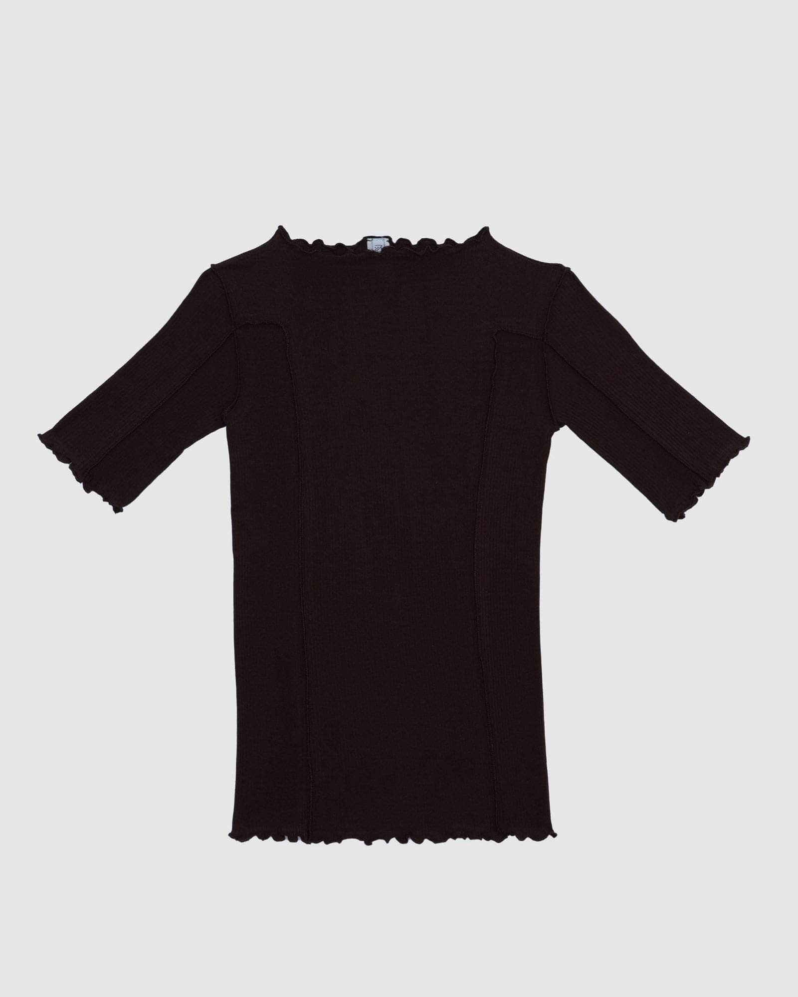 Omato 3/4 Tee Shirt - Fine Organic Cotton Rib - 4