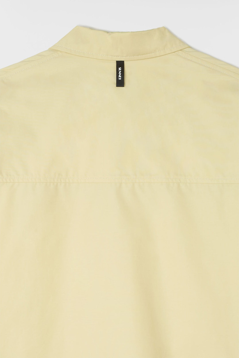 MEGA OVER SHIRT / light yellow 6