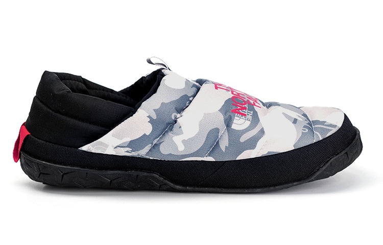 THE NORTH FACE Nuptse Mules 'Black White' NF0A5G2F-JBO - 2