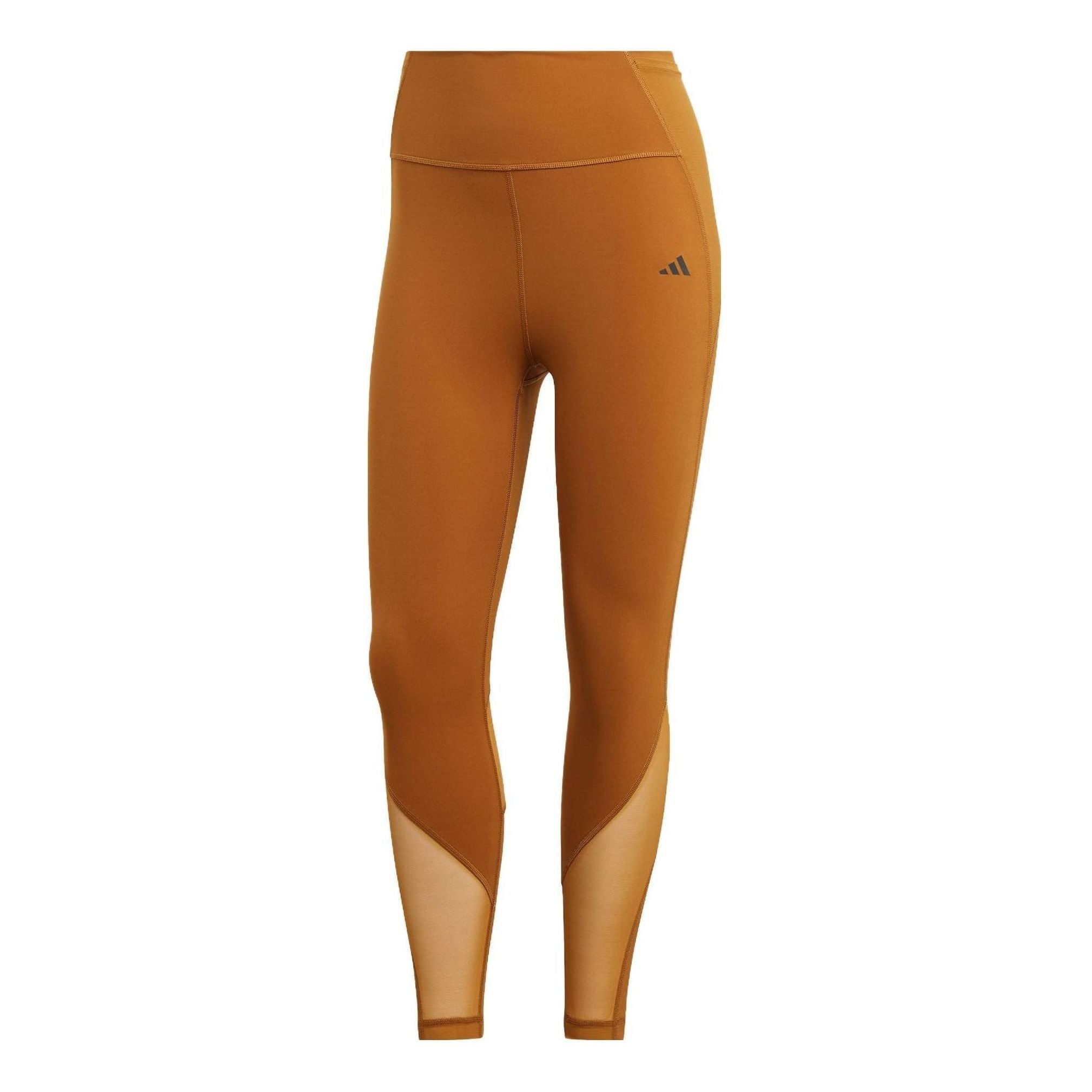 (WMNS) adidas Tailored HIIT Training 7/8 Leggings 'Brown' HR5426 - 1