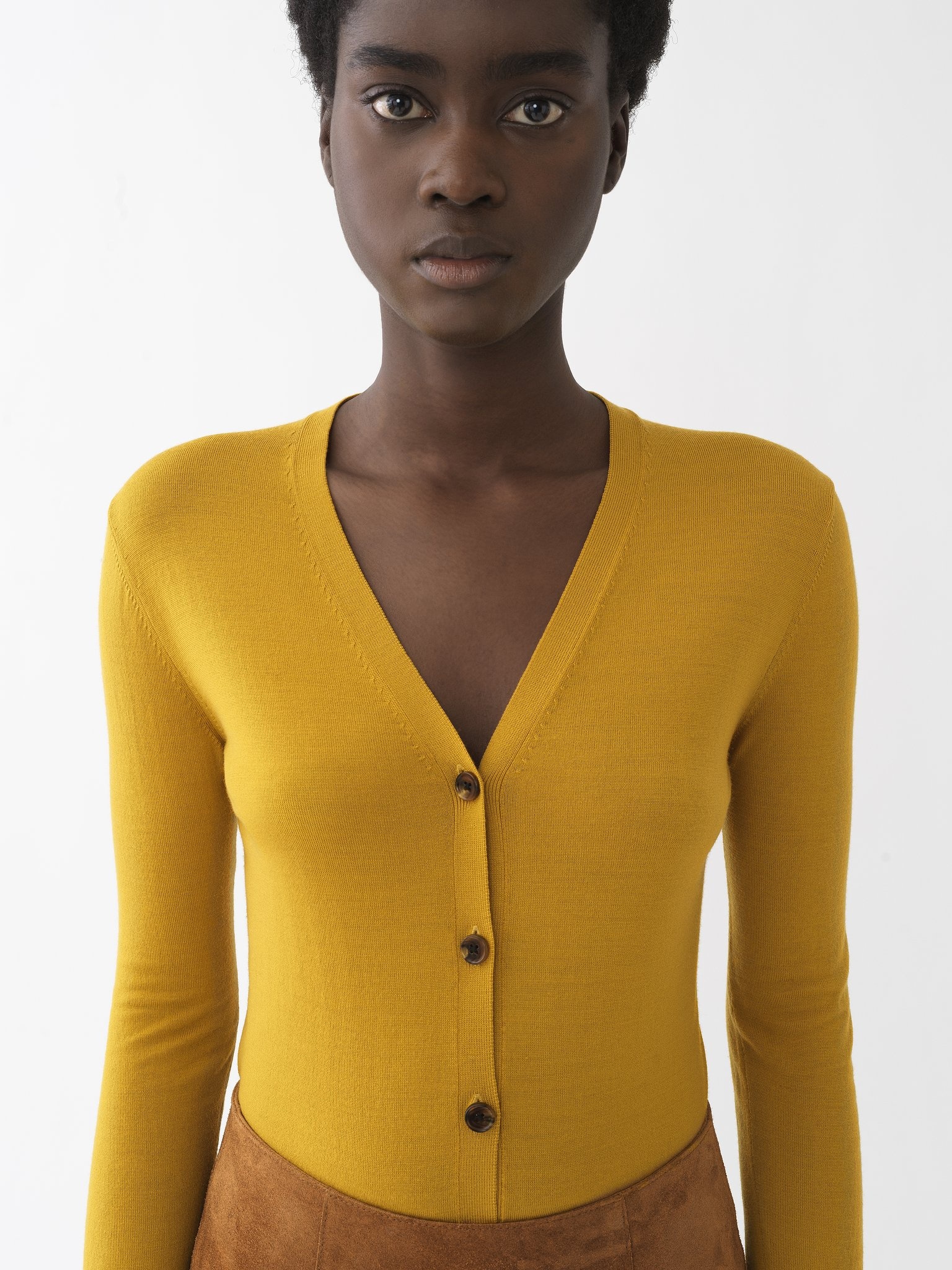 V-NECK CARDIGAN - 2