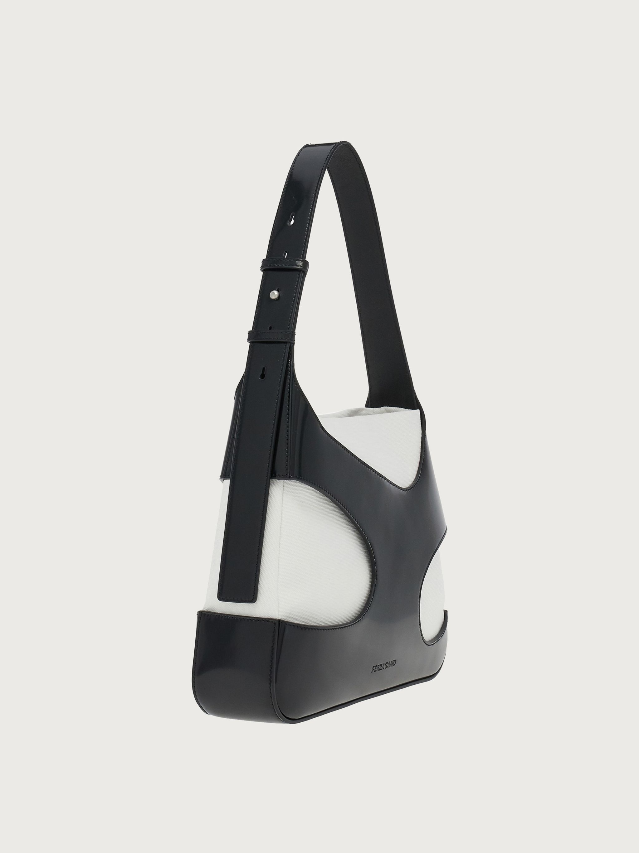 Shoulder bag with cut-out detailing (M) - 3