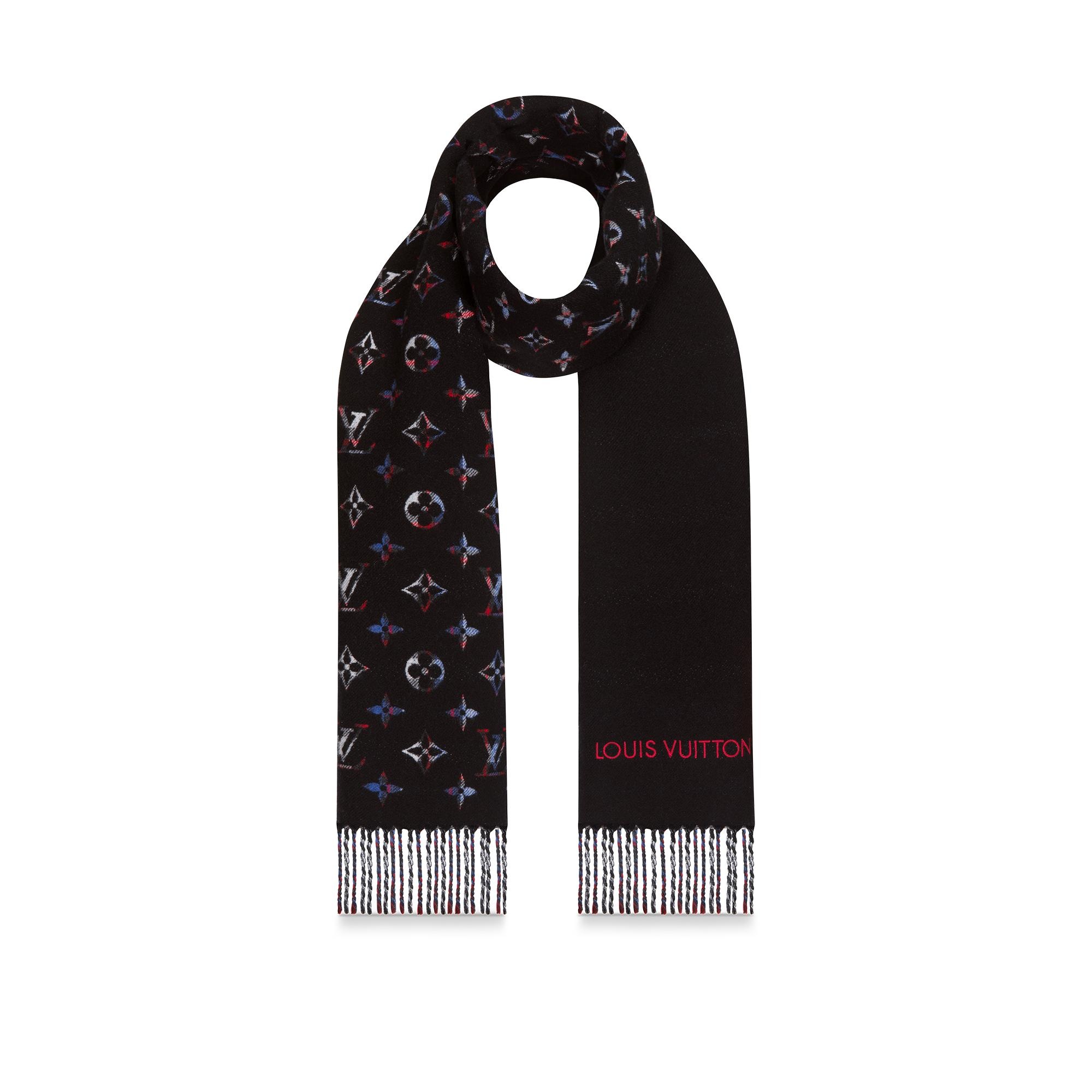 Monogram Gradient Tartan City Scarf 3