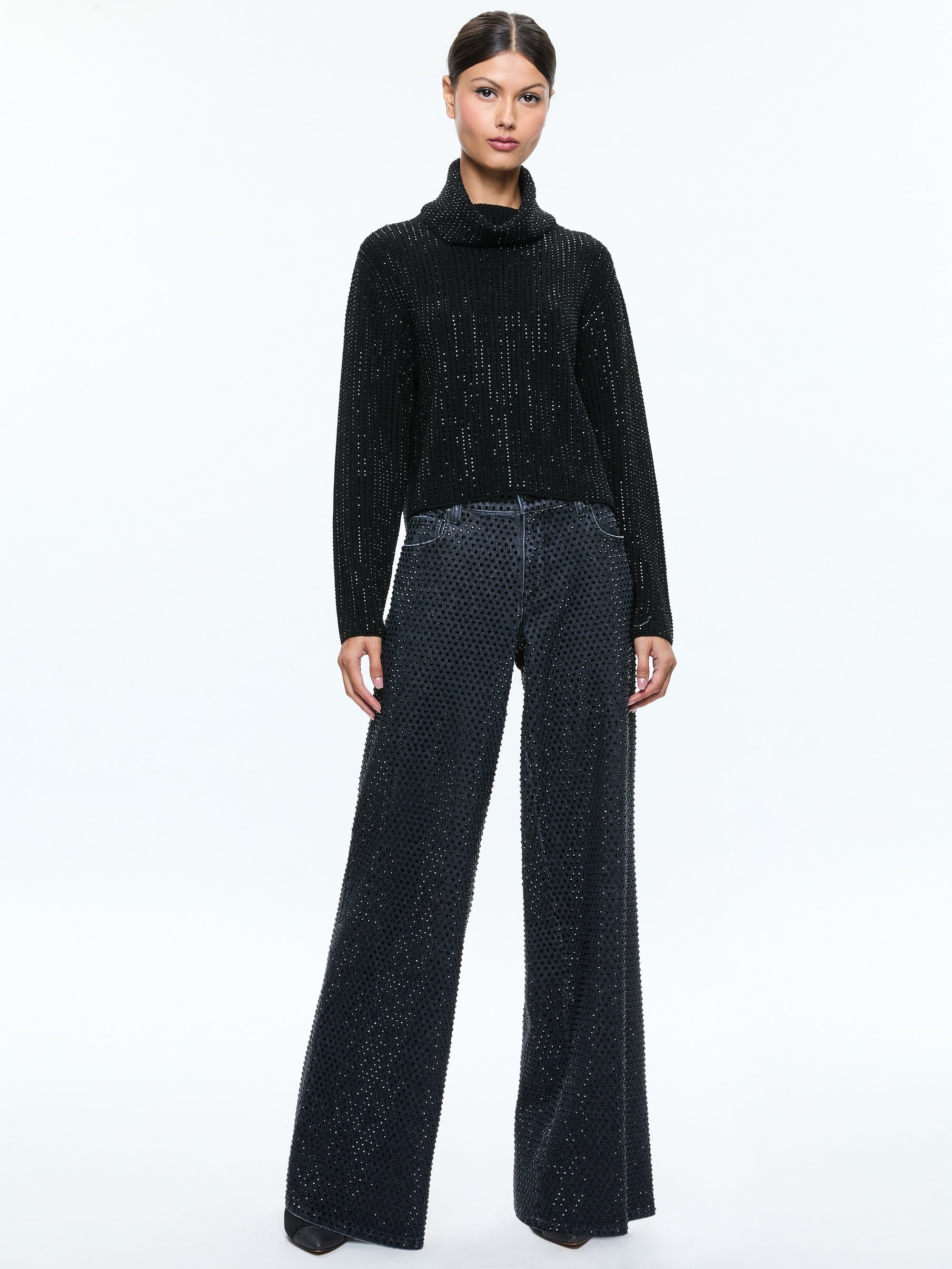 CORIN PULLOVER WITH HEATSET STONES - 6
