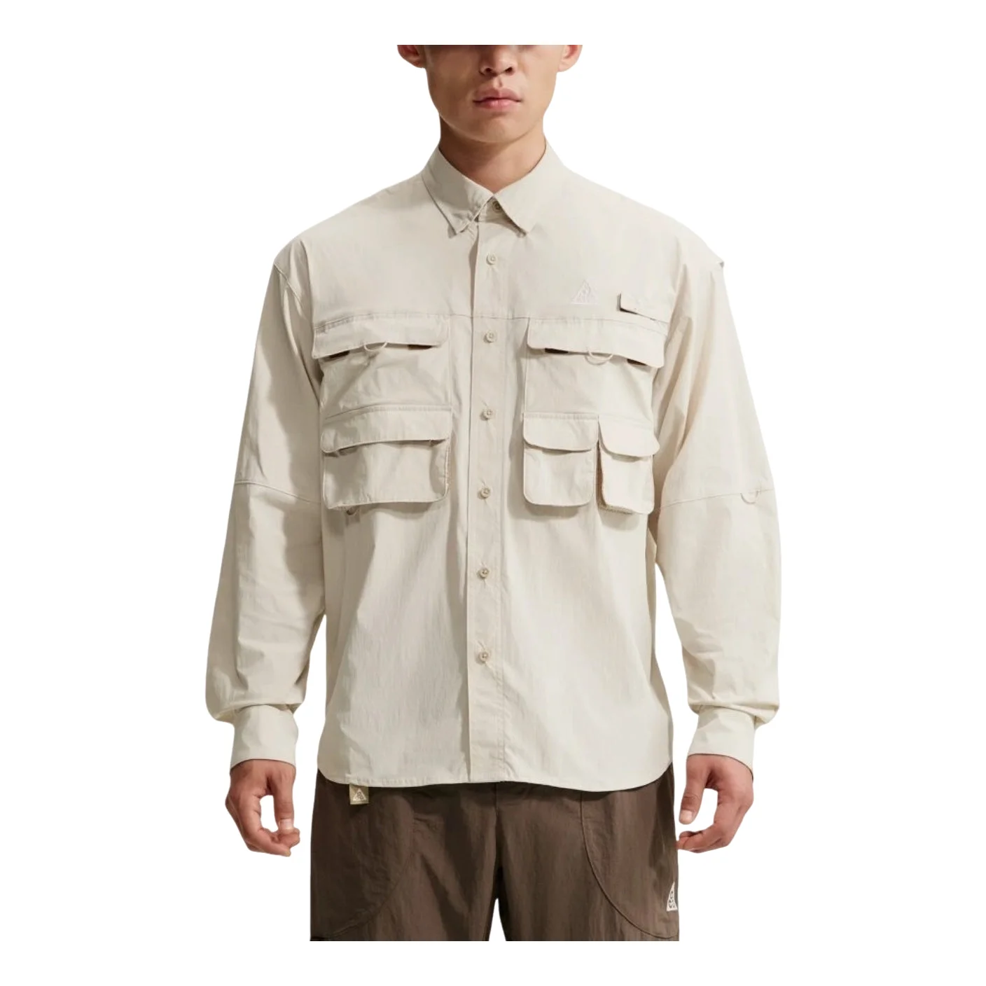 Nike x ACG Orb Weaver Dri-FIT ADV UV Shirt 'LT Orewood BRN Cream II' HJ2466-104 - 1