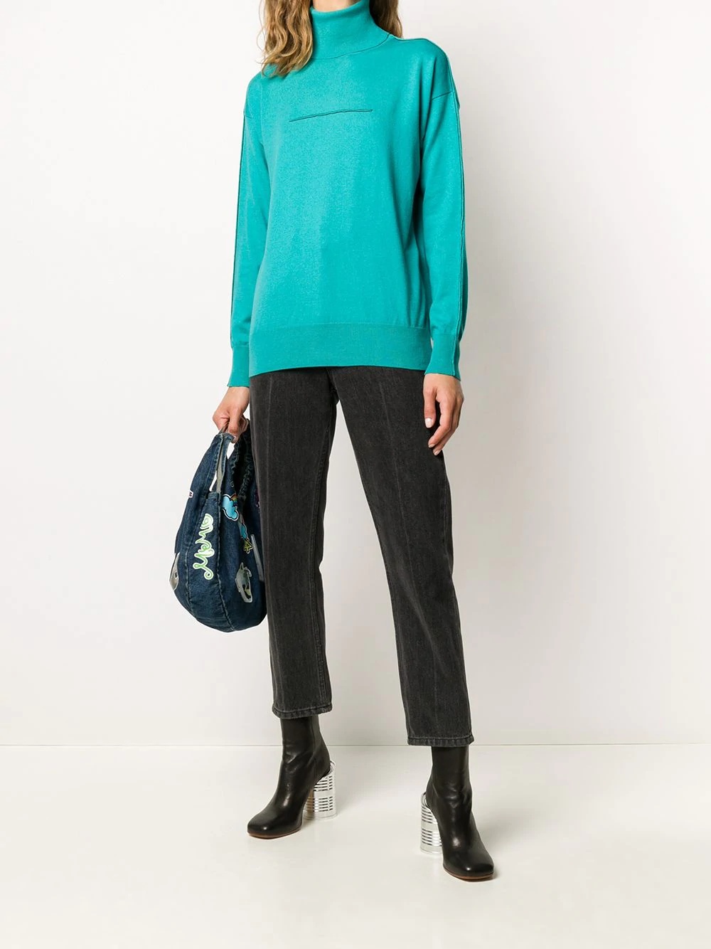 Dart turtleneck jumper - 2