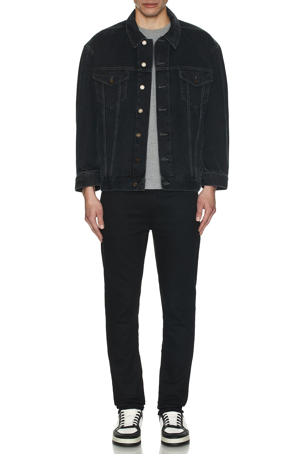 Egg Shape Denim Jacket - 4