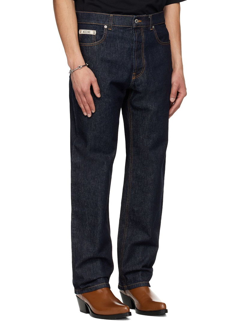 Navy 'Moschino Tape' Jeans 2
