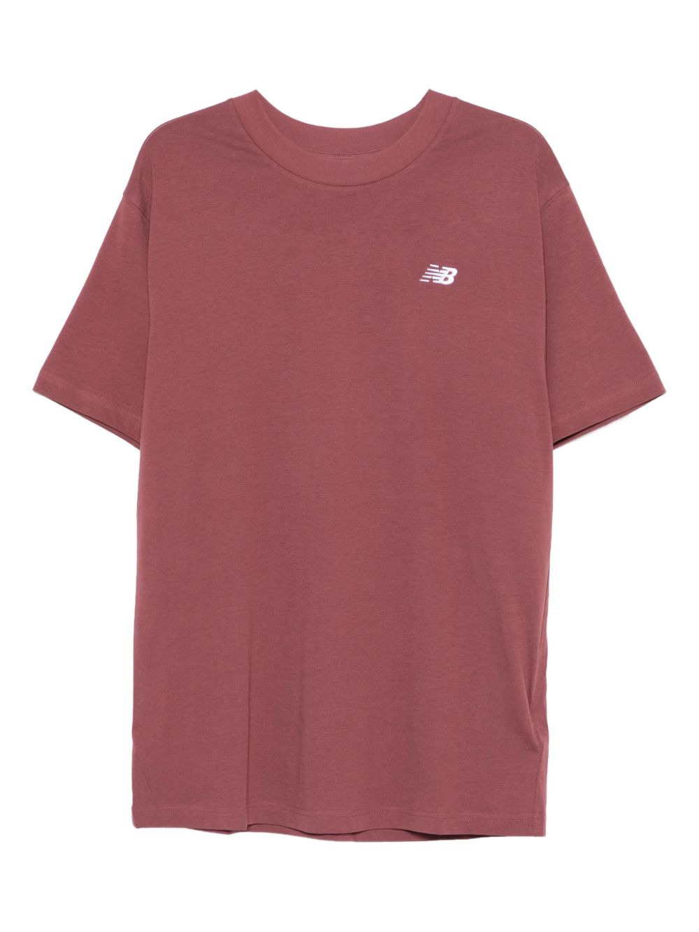 embroidered-logo cotton T-shirt - 1