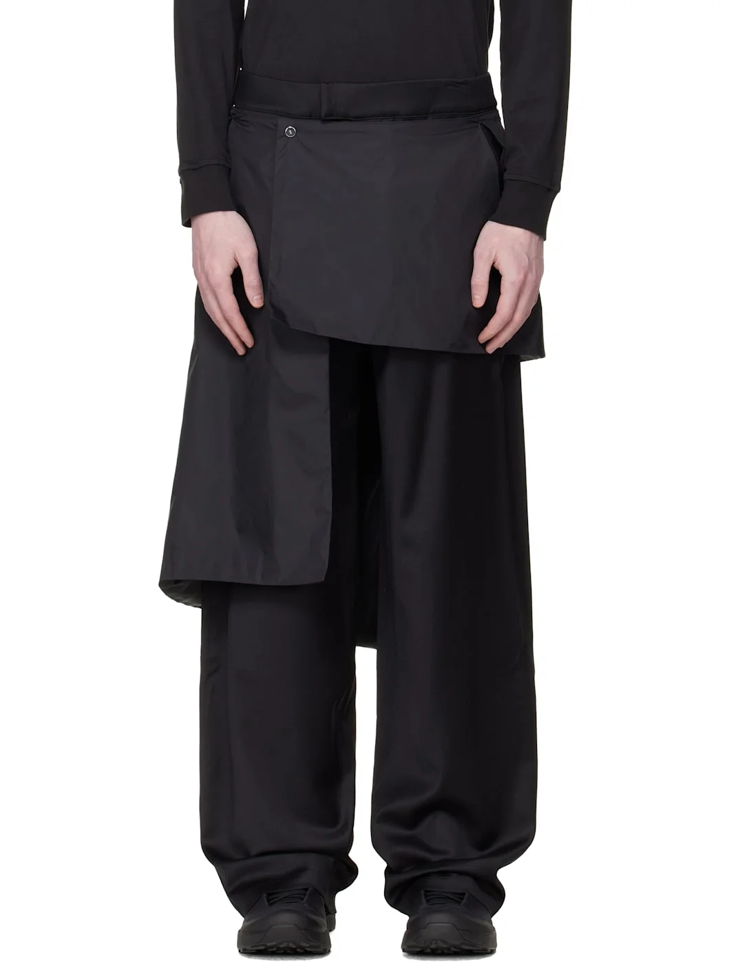 Black Levade Tailored Trousers - 1