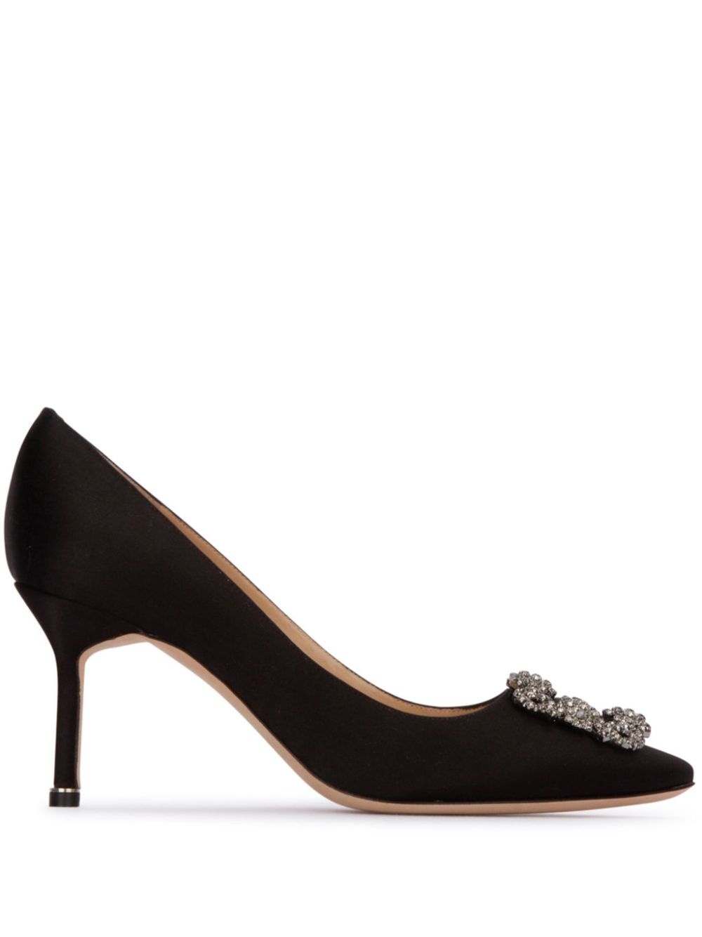Hangisi silk satin pumps - 1