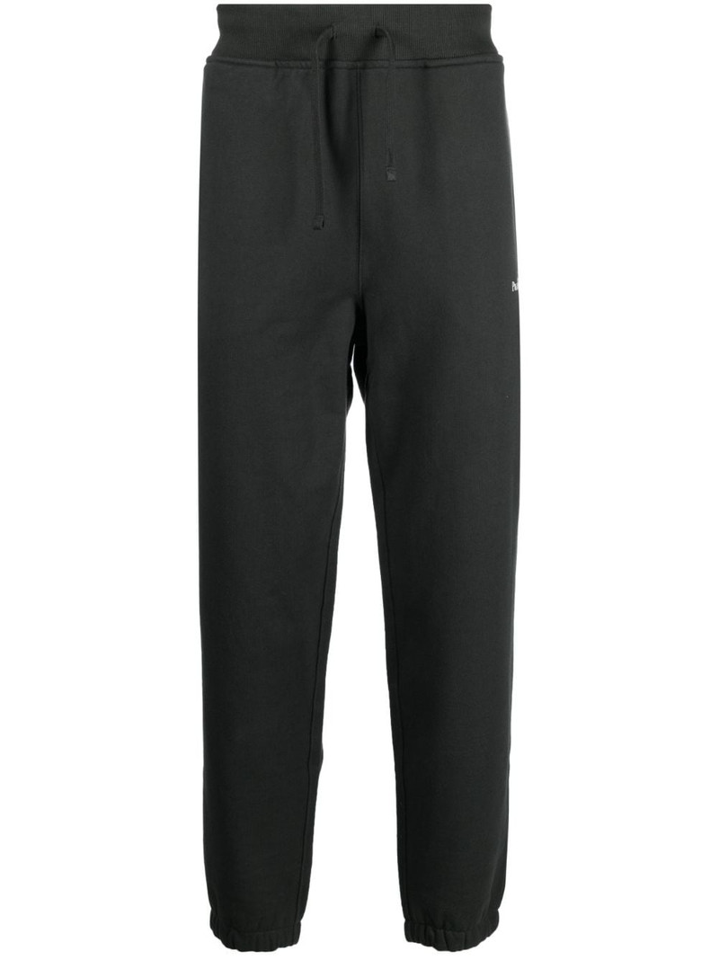 logo-print track pants 1