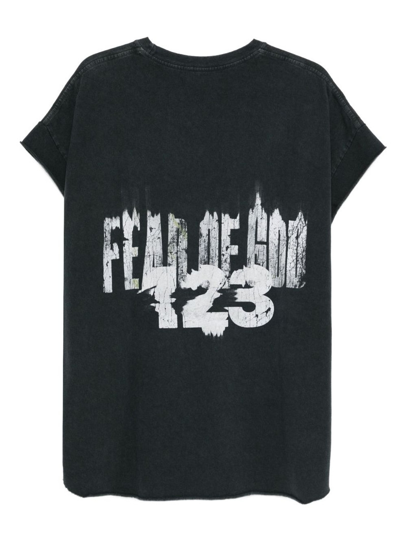 RIVINGTON roi Rebis x Fear of God cotton T-shirt outlook