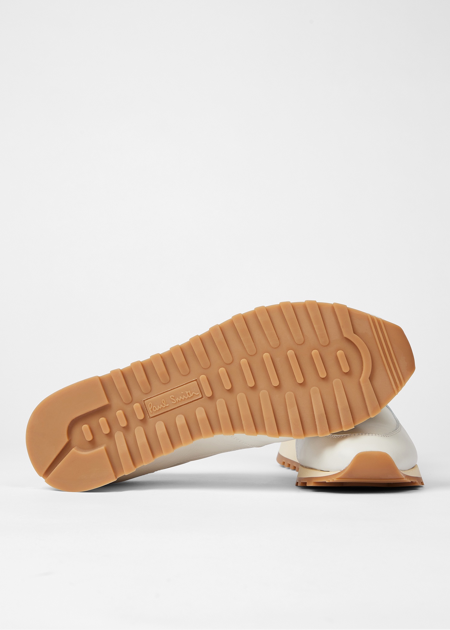 Women's Stone 'Velo' Leather Retro Trainers - 3