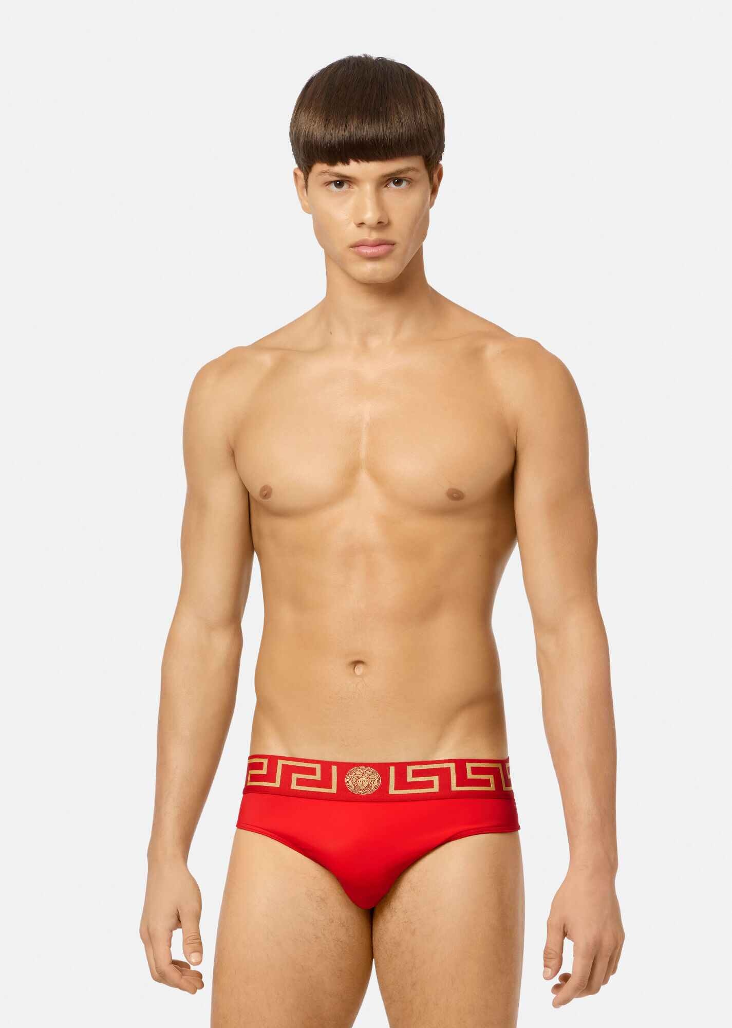 Greca Border Swim Briefs - 2