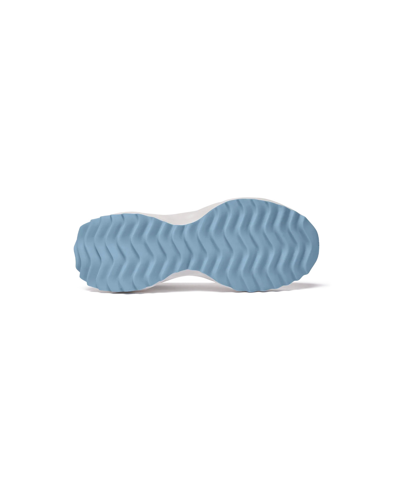 Mens Atlantis White & Powder Blue Sneaker - 7