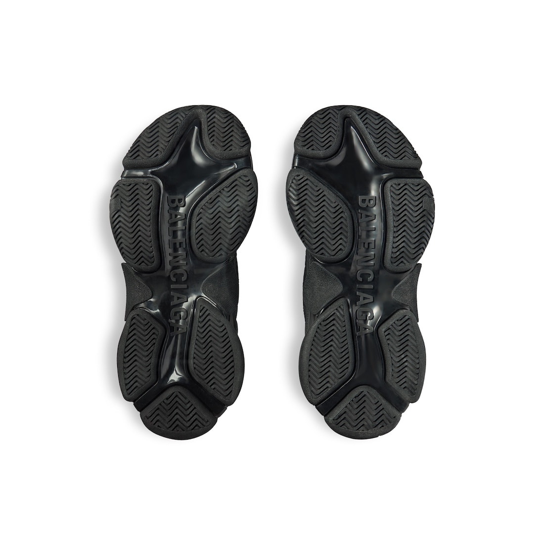 Women's Triple S Sneaker in Black - 7