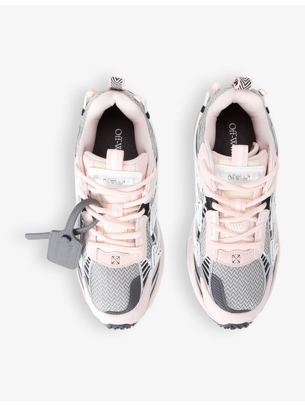 Be Right Back mesh and faux-leather low-top trainers - 2