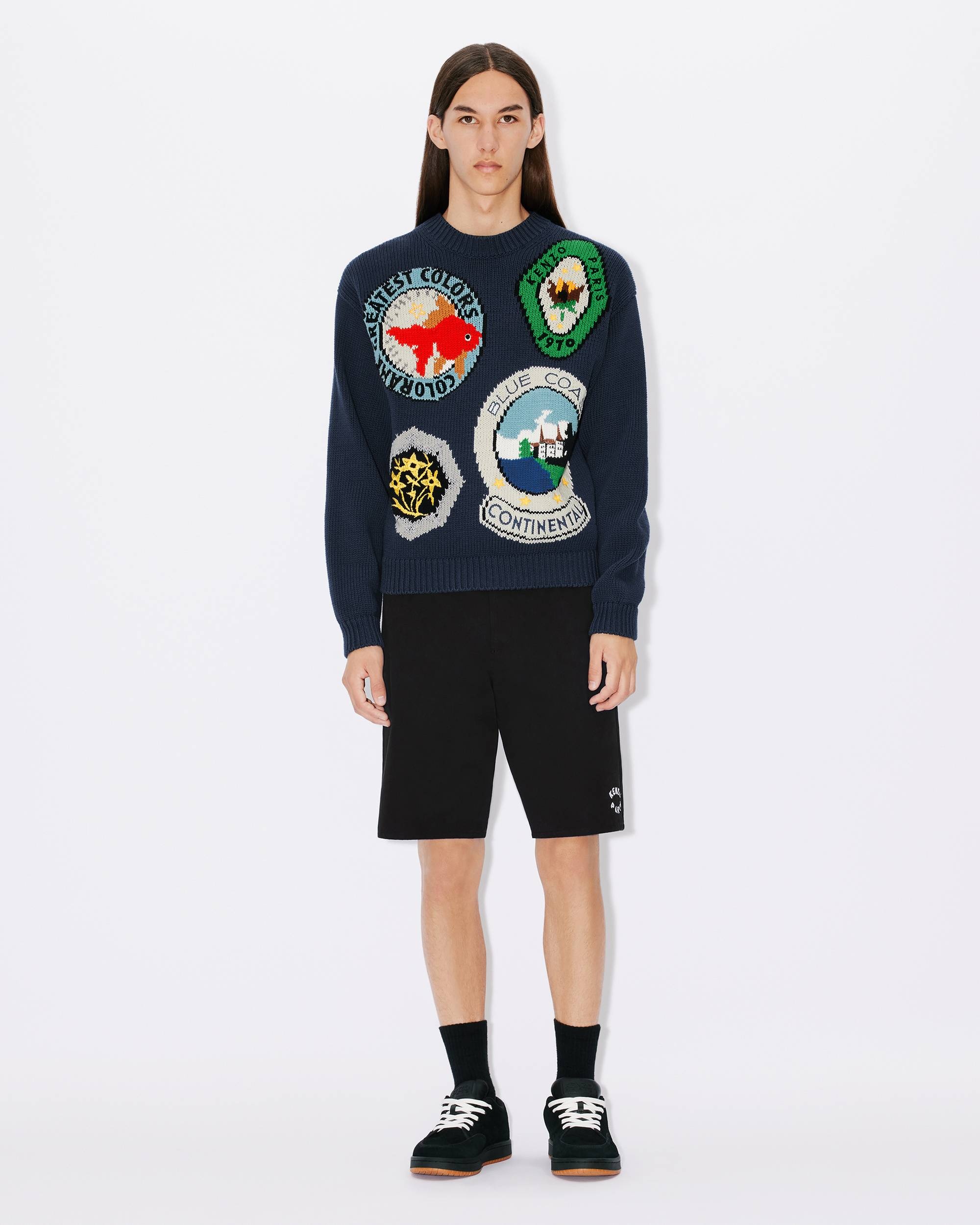 'KENZO Travel' hand-embroidered jumper - 5